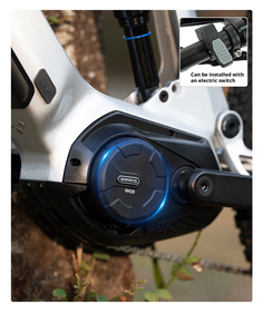 <span class=keywords><strong>Bicicleta</strong></span> Eléctrica de Montaña con Suspensión Delantera de <span class=keywords><strong>29</strong></span>/27.5 Pulgadas y 500 W, 12 Velocidades, 720 Wh, Cómoda para Carreras Todoterreno para Adultos - Product Image 4
