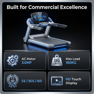 Équipements de course à pied et de fitness, appareils de course à pied professionnels, tapis de course électriques commerciaux - Product Image 5