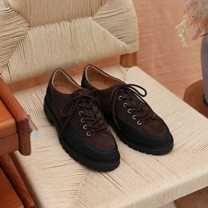 Zapatos Oxford de Piel Auténtica Retro para Hombre, Recién Lanzados, Populares, para Exteriores, Casuales, Ultra Resistentes, para Escalar - Product Image 4