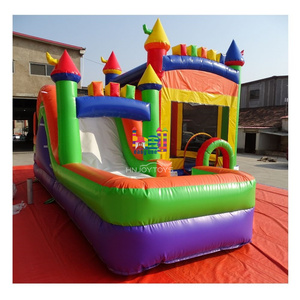 Promotion : <span class=keywords><strong>Toboggan</strong></span> <span class=keywords><strong>aquatique</strong></span> gonflable d'extérieur, château de <span class=keywords><strong>jeu</strong></span> rebondissant pour enfants, idéal pour les fêtes et les jeux combinés - Product Image 6