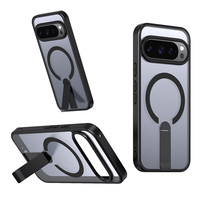 Voor Google Pixel 11 Pro XL Skin Feel Magnetische Case Volledige dekking Schokbestendig Verborgen Verticale Stand Cover Compatibel Pixel 10A 9A