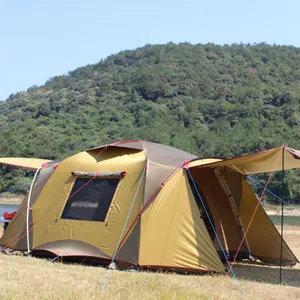 Палатка с навесом от поставщика, палатка для кемпинга, наружная палатка для наслаждения красивым видом