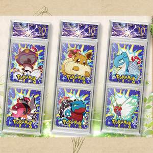 Vente en gros : Cartes de collection en acrylique et cristal, design tendance, avec tampons métalliques Eif Baby <span class=keywords><strong>Kado</strong></span> chinois, en blister, boîte mystère, cadeau - Product Image 3