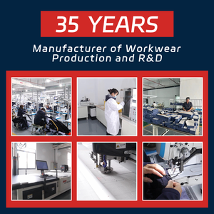 Fibras naturales Seda y Spandex Ropa DE TRABAJO Construcción Ropa de trabajo altamente elástica Pantalones de seguridad para ropa de trabajo diaria - Product Image 5