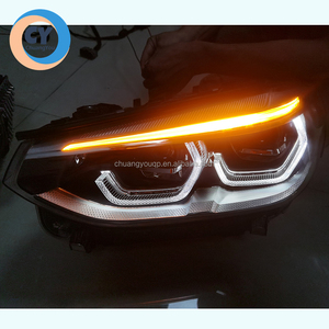 2018-2021สำหรับ BMW X3 G01 <span class=keywords><strong>IX3</strong></span> G02 X4 G08ไฟหน้า LED แบบดั้งเดิมเลนส์12V ไฟรถยนต์ใหม่สำหรับไฟทรงสูงซ้ายและขวา - Product Image 2