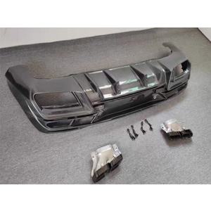 Di alta qualità LD stile in fibra di carbonio paraurti posteriore diffusore corpo labbro Kit per Mercedes Benz GLE C167 W167 GLE350 GLE53 coupé - Product Image 6