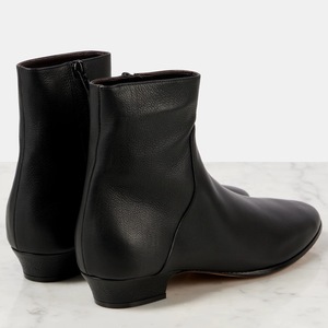 <span class=keywords><strong>Stivaletti</strong></span> 2025 in vera pelle di alta qualità personalizzati <span class=keywords><strong>con</strong></span> <span class=keywords><strong>tacco</strong></span> basso stivali in pelle stile britannico stivali da donna - Product Image 4