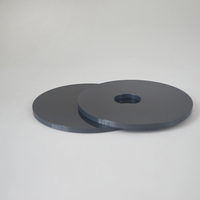 Plaques Céramiques Rondes en Nitrure de Silicium Poli par Sinterisation à Chaud (Si3N4) avec Service de Découpe pour Wafer