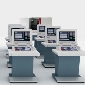 เครื่องจำลองระบบกลไกหลายจุดสำหรับนักเรียน 6 คน พร้อมหน่วยครูสอน ระบบ CNC จำลองการใช้งานแบบสองคน สำหรับการศึกษาฟิสิกส์ - Product Image 2