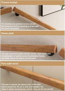 Pasamanos Modernos <span class=keywords><strong>para</strong></span> Escaleras con Diseño Antideslizante, Fabricación Exquisita, Barandilla Universal Montada en la Pared <span class=keywords><strong>para</strong></span> la Seguridad de las Escaleras - Product Image 6