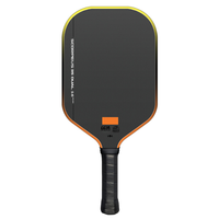 Raquette de pickleball en fibre de carbone T700, texture mate, cadre dégradé, usine transfrontalière