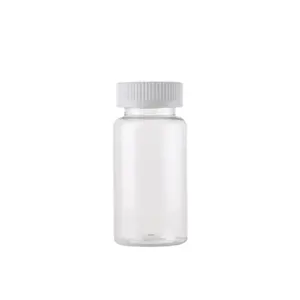 150ml capsule PET material plastic bottle medicine bottle can hold pill capsule seasoning