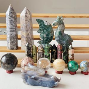 Esfera de citrino de color natural, esfera de citrino pulido de cristal Reiki de alta calidad para regalo de decoración para Navidad - Product Image 4