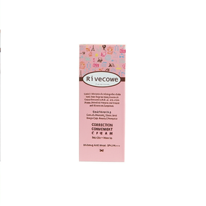 Crema correctora Rivecowe, práctica para el cuidado de la piel, maquillaje, blanqueamiento, antiarrugas, SPF43 PA+++, base todo en uno - Product Image 2