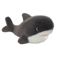 Peluche Super Douce et Mignonne, Jouet en Peluche Élastique Animaux Marins (Dauphin, Requin, Baleine), Rembourrée en Coton PP, Anti-Stress, Cadeau