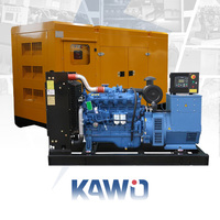 Groupe électrogène diesel monophasé 100 kW 3P 220V 380V 480V 60Hz avec démarrage automatique ATS et sortie 12V CC, châssis ouvert, silencieux et portable