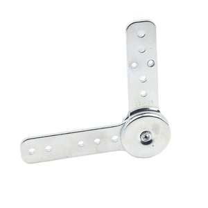 Modern Iron Fully Enclosed Flat Hinges Right-Angle Brackets <b>Soft</b>-<b>Closing</b> 90-180 Degree Kitchen Cabinet <b>Door</b> GQK Brand - Product Image 3