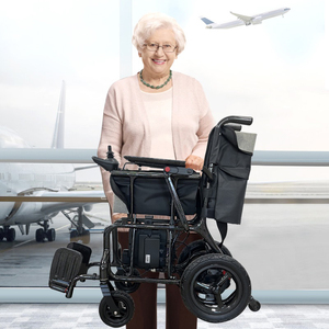 Silla de Ruedas Eléctrica Ultraligera KSM-507 con Batería de Litio para Personas Mayores, Certificación CE, Precio de Fábrica, para Discapacitados - Product Image 4