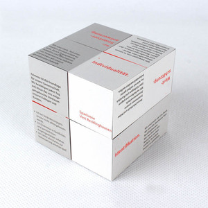 Customized Promotion Toys Gift 3d Folding <strong>Cube</strong> 7cm/10cm Plastic Magic Photo <strong>Cube</strong> for Kids - Product Image 3