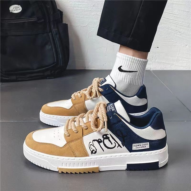 Logo Custom Light Weight Men's Sneakers - Comfort & Style