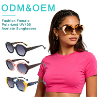Lunettes de soleil de luxe en acétate 2026 en gros, montures de lunettes de vue tendance pour femmes, verres polarisés, protection UV, en stock