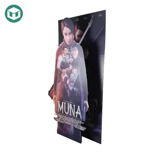 Cinema Advertising Life Size Cardboard Material Movie Star Standees