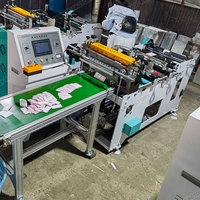 Automatische PVC-Weich verpackungs etikett Schrumpfschlauch-Versiegelung schneide maschine für Beutel Film dosen flaschen Folien motor SPS-Kern komponenten