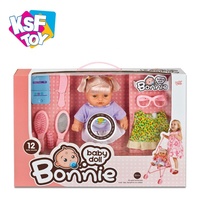 Ensembles de poupées éducatifs de 10 pouces avec poussette et autres accessoires, jouets pour poupées avec 12 sons IC, vente en gros