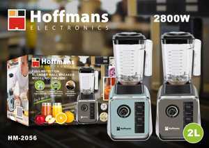 เครื่องปั่นอุตสาหกรรม Hoffmans HM-2056 กำลังไฟ 2800 วัตต์ โถปั่นขนาด 2 ลิตร ทนทาน ไม่แตกหัก พร้อมมอเตอร์ทองแดงแท้ ปลั๊กแบบแอฟริกา 1 ชิ้น ขายส่ง - Product Image 4