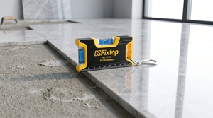Nivel de burbuja magnético de bolsillo GSFixtop de 4-8 pulgadas, aleación de aluminio, doble escala 1.0mm/m para herramientas de bricolaje y uso doméstico OEM - Product Image 4