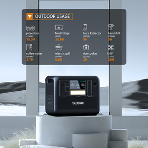 Outdoor Solar <b>Generator</b> Portable Power Bank 2000W UPS Emergency Supply W2000, V2000 Lifepo4 2000W Power Station W2000, V2000 W20 - Product Image 3