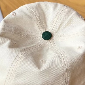 Gorra de Béisbol de Lona Estilo Dad Hat, Bicolor, Bordada, de 5 Paneles, Color Bronceado, Ajustable, Estilo Retro Vintage Western Country - Product Image 6