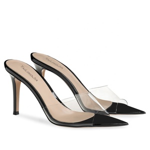 Signore <span class=keywords><strong>Tacco</strong></span> Alto <span class=keywords><strong>Scarpe</strong></span> <span class=keywords><strong>Trasparenti</strong></span> Delle Donne <span class=keywords><strong>Con</strong></span> I Tacchi Alti Sandali IN PVC Trasparente Tacchi - Product Image 6