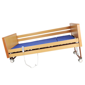 Cama de Cuidado Médico Eléctrica de Madera Hochy para Pacientes Mayores, Muebles de Hospital, Clínica, Cuidado en el Hogar - Product Image 6