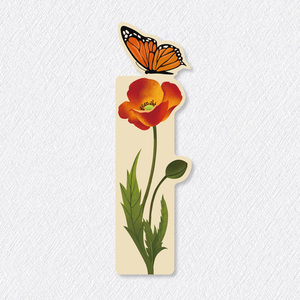 Personalized Customize Printing Logo Design Promotional Paper Memorial Bookmarks