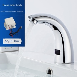 Grifo <span class=keywords><strong>de</strong></span> <span class=keywords><strong>lavabo</strong></span> automático con sensor infrarrojo <span class=keywords><strong>de</strong></span> un solo salida <span class=keywords><strong>de</strong></span> agua fría, con válvula <span class=keywords><strong>de</strong></span> cerámica y núcleo <span class=keywords><strong>de</strong></span> cobre, <span class=keywords><strong>de</strong></span> proveedor chino - Product Image 5
