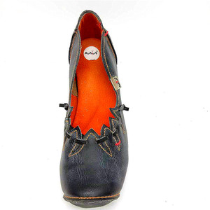 2022 arrivo estate nero ballerine in pelle traspirante <span class=keywords><strong>da</strong></span> donna leggero morbido rotondo Slip on Flats ballerine personalizzate - Product Image 4