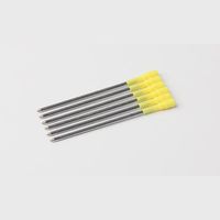 Vente en gros logo promotionnel stylo cristal en aluminium largeur d'écriture de 1.0mm pour offrir des souvenirs et des cadeaux