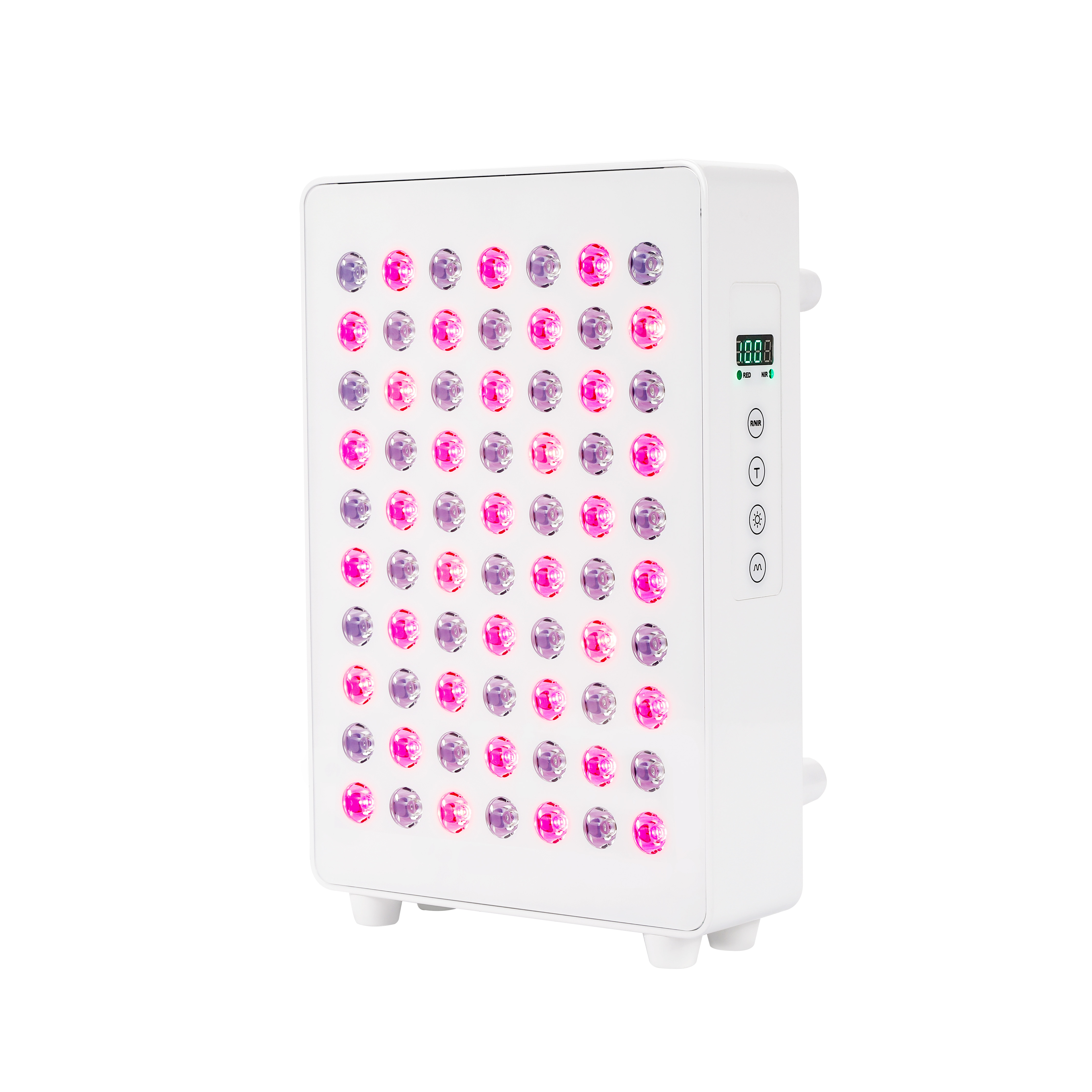 Sistema Pulse in lega PMMA 7 lunghezze d'onda, pannello LED bianco da 70 pezzi