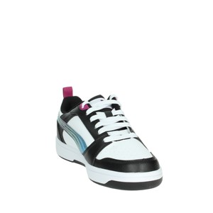 Scarpe da ginnastica basse 399649 sportive bianche da passeggio per l'autunno estate inverno leggere morbide ammortizzate antiscivolo - Product Image 5