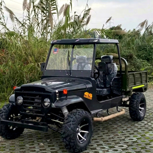 Potente Jeep Eléctrico RC Clásico para Turismo, Transporte Especial de 4 Plazas, Certificado CE, Bajo Precio, Color Personalizado, Batería de Plomo-Ácido - Product Image 1