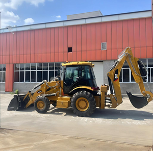 Gebrauchte Caterpillar 420F Retro-Bagger 7Ton Kapazität Original Mini Frontlader für CAT Bagger lader 420E Cat966H Motor pumpe - Product Image 1