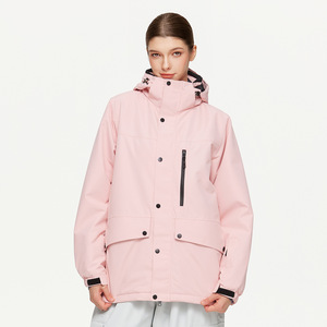 Veste de ski pour femme ARCTIC QUEEN, coupe-vent et imperméable, à capuche, pour le freestyle, le snowboard, les sports de montagne et les activités de plein air - Product Image 1