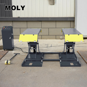 Elevador de Tijera MOLISPEED de Altura Media, Elevador de Vehículos, Rampa para Autos, 1M de Altura, 3T de Capacidad, Desbloqueo Neumático - Product Image 5
