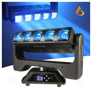 Venta Directa de Luz Móvil de Cabeza con Haz de Doble Cara LED RGBW de 5x60W, Luz Móvil de Cabeza con Haz de Píxeles DMX - Product Image 1