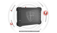 Pantalla de información del controlador de tableta Android de 7 pulgadas RS232 USB CAN Protocolo 4G BT Impermeable IP67 Flota de seguimiento telemático