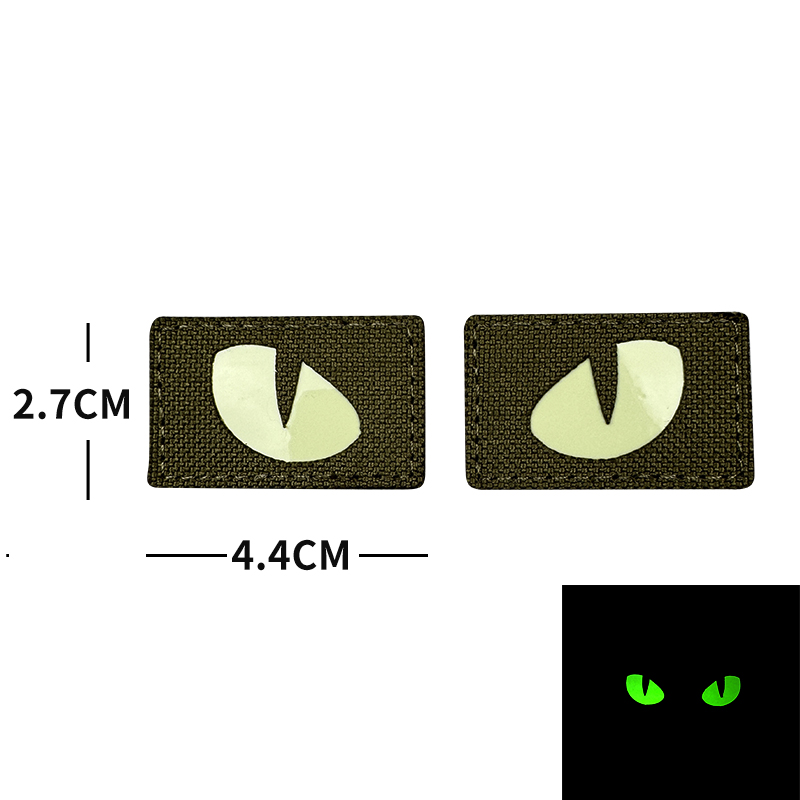 A Pair of Cat's Eyes-Multicolor Base Glow Eyes