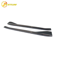 Jupes latérales en fibre de carbone sèche MP Style G82 avec clips pour BMW M4 G82, spoiler de jupes latérales de pare-chocs, accessoires extérieurs, kits carrosserie