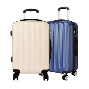 Juego de Maletas de Viaje de Lujo Personalizadas al por Mayor, de ABS y PC, con <span class=keywords><strong>3</strong></span> <span class=keywords><strong>Piezas</strong></span> y Bolsa de Viaje Impermeable, Maleta con Ruedas de 20, 24 y 28 Pulgadas - Product Image 2