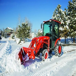 Souffleuse à neige puissante pour tracteur 35 CV, transmission intégrale, machine de déneigement hivernale robuste, moteur et boîte de vitesses pour fermes - Product Image 3